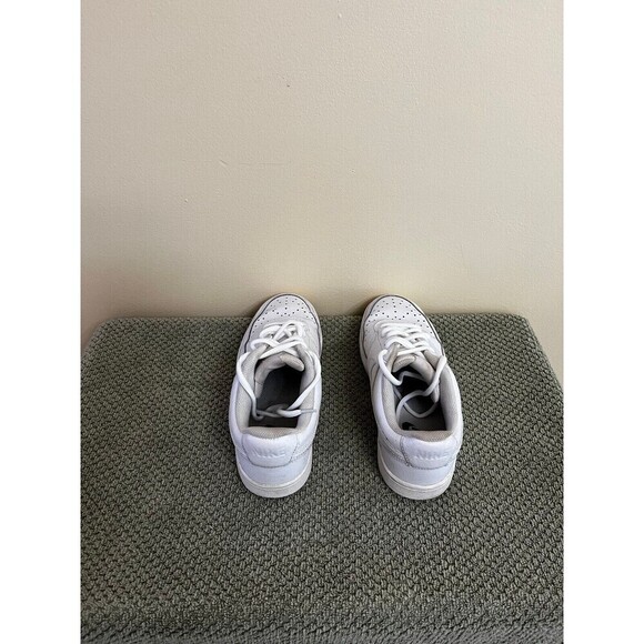 Nike Womens Court Vision Low CD5434-100 White Casual Shoes Sneakers Size 8 - Picture 3 of 5